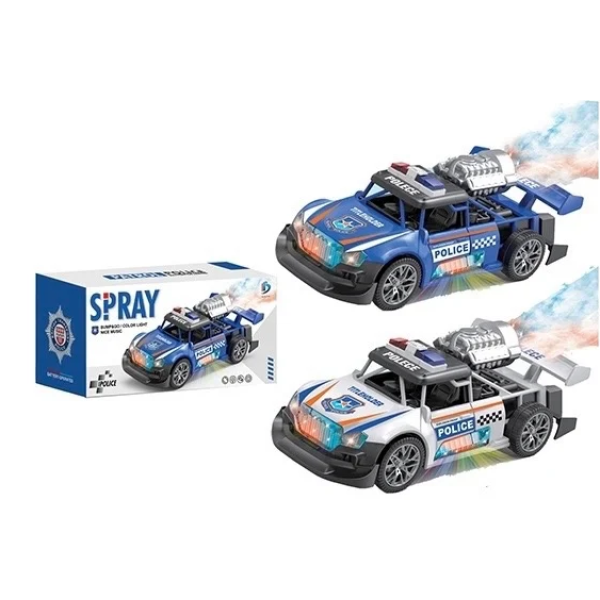Con Masina Patrol Politie Muzicala Lumini Si Fum