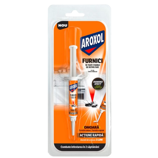 Aroxol Fx3 Gel Impotriva Furnicilor Seringa 7g 12/bax