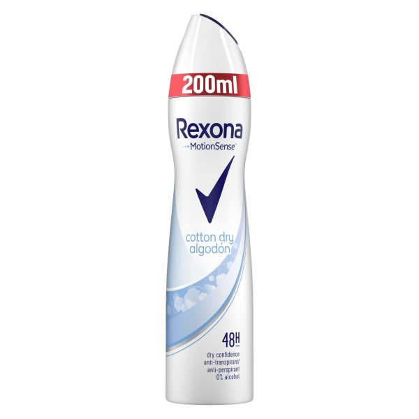 Rexona Deo Women Cotton Dry 200ml 6buc/set Rexona Deo Women Cotton Dry 200ml 6buc/set