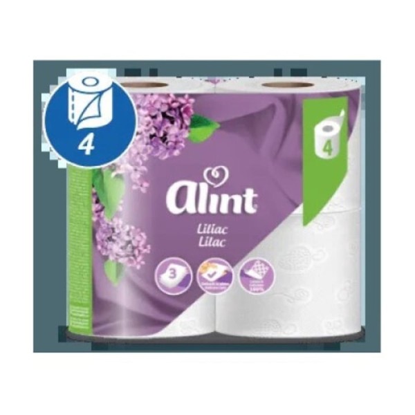 Pufina Alint Hartie Igienica Liliac 3str 4role 16set/bax