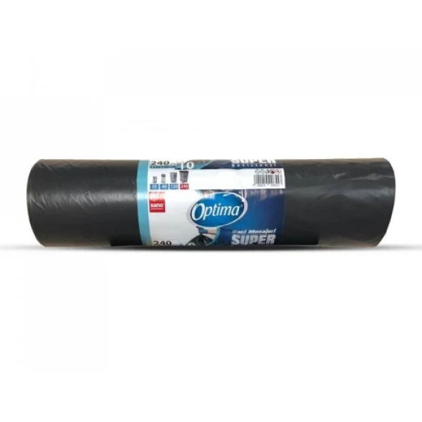 Sano Optima Saci Menaj Super Rezistenti Negri 240l 10buc/rola 18/bax