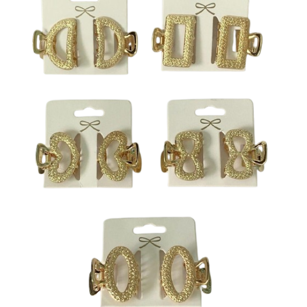 Lve Cleste Par Metal Cu Strasuri 1-6 12buc/set 100/bax