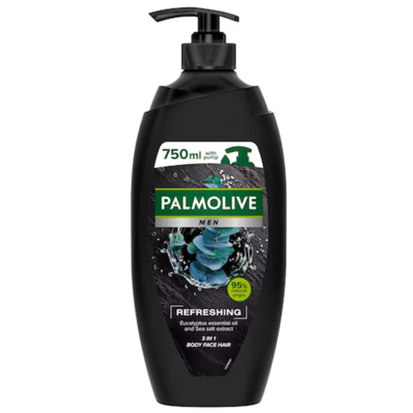 Palmolive Gel Dus Men Refreshing Pompita 750ml 12/bax