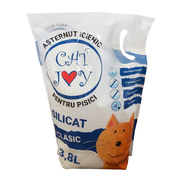 Cat Joy Asternut Silicat Clasic 3.8l 8/bax