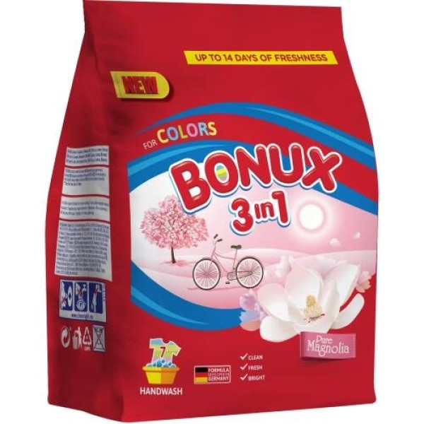 Bonux 3in1 Manual Color Magnolia 400g 26/bax