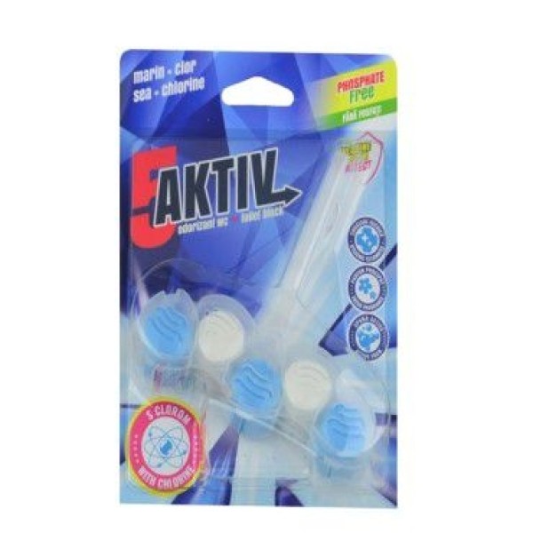 5-aktiv Odorizant Wc Marin+clor 50gr 10/bax