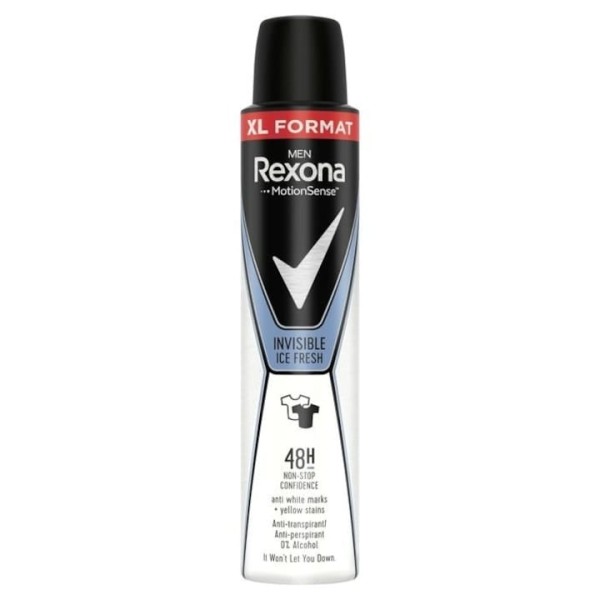 Rexona Deo Men Invisible Ice Fresh 48h 200ml 6buc/set