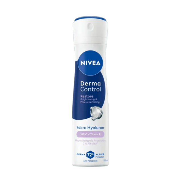 Nivea Deo Women Derma Control Restore 200ml 6/set 12/bax
