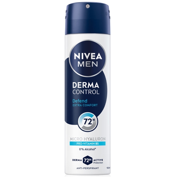 Nivea Deo Men Derma Control Defend 150ml 6/set 30/bax