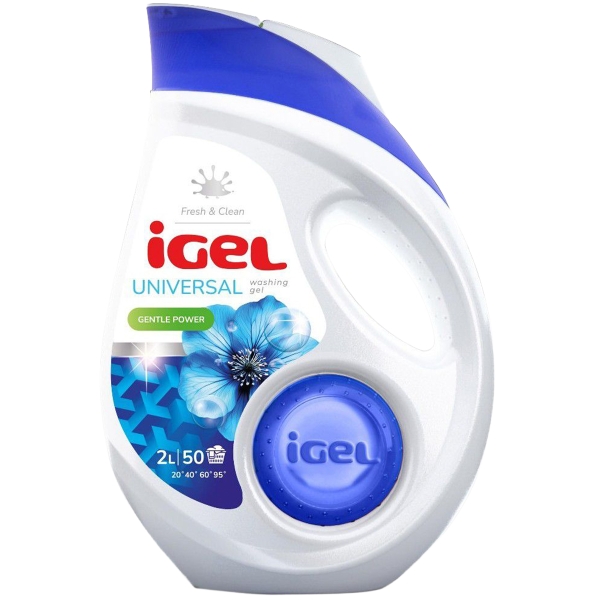 Igel Detergent Lichid Universal 2l 50spalari 4buc/bax