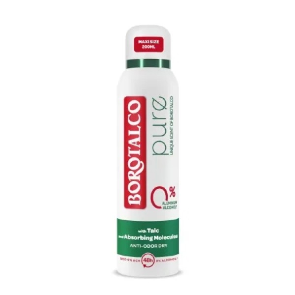 Borotalco Deo Pure 200ml 12buc/set