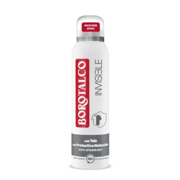 Borotalco Deo Invisible 200ml 12buc/set