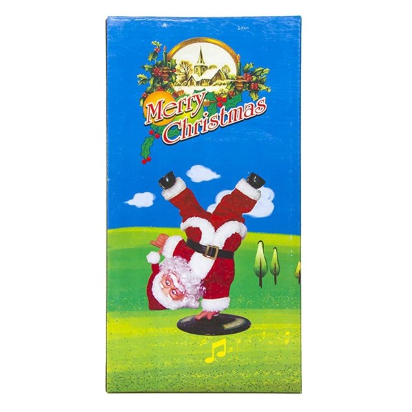 Lve Mos Craciun Muzical Street Dance 23cm 103-11 48/bax