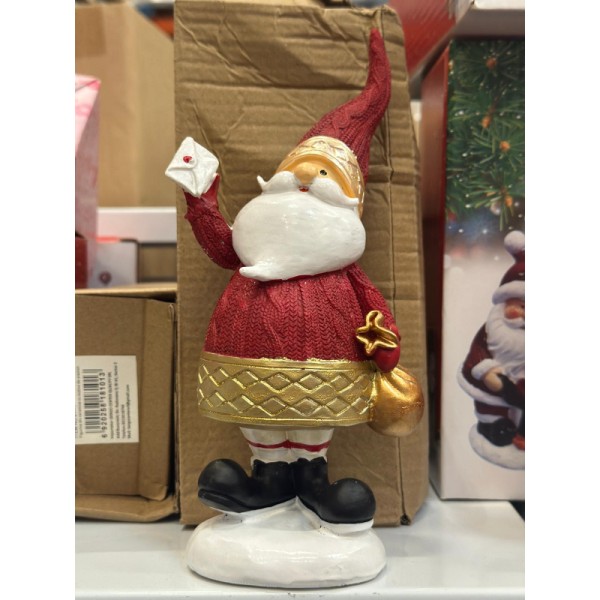Lve Figurina Ceramica Mos Craciun 20cm 81-1 96/bax