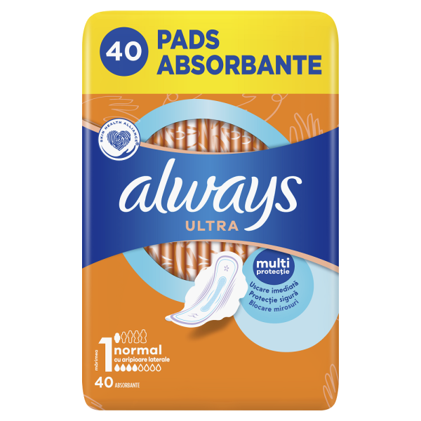 Always Absorbante Ultra Normal 40buc/set 6/bax