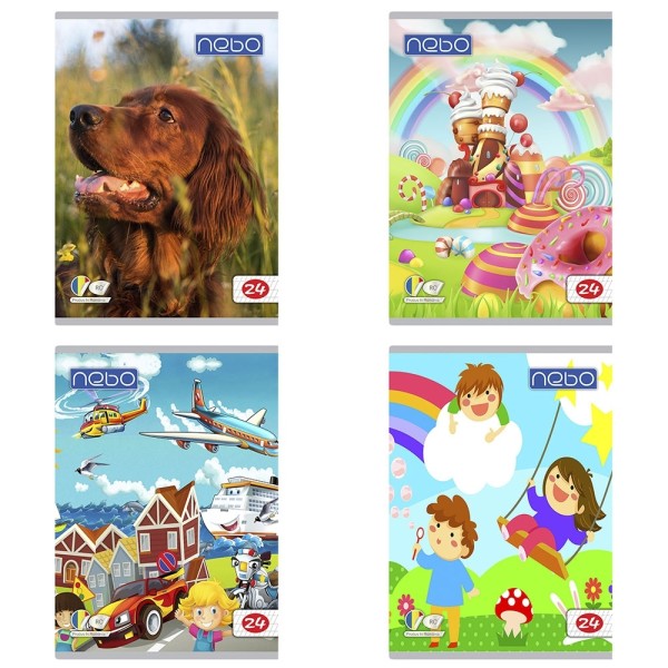 Rb Nebo Caiet A5 24file Tip I 20buc/set (16584)