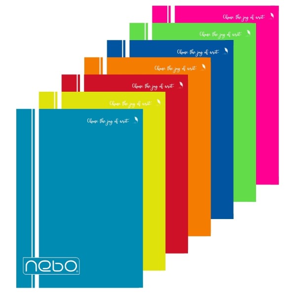 Rb Nebo Caiet A5 48file D Coperta Plastic 10buc/set (16525)