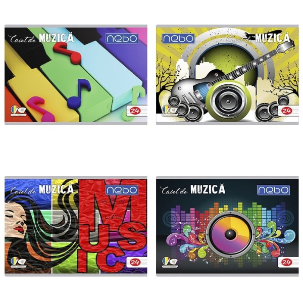 Rb Nebo Caiet Muzica 24 File 20/set (16597)