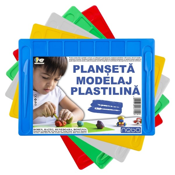 Rb Nebo Planseta Modelaj Plastilina Cu Accesorii 28x20 (16779)