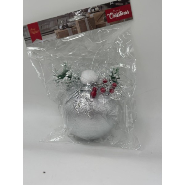 Lve Decoratiune Craciun Tip Glob 12cm 91-31 100/bax