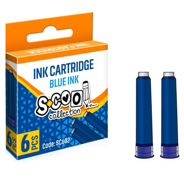Rb Nebo Patroane S-cool Cerneala Albastra 6buc/cutie (sc602)