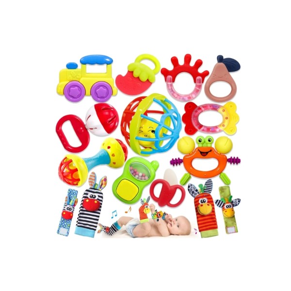 Con Set Baby Toys Zornaitoare 6buc 6m+