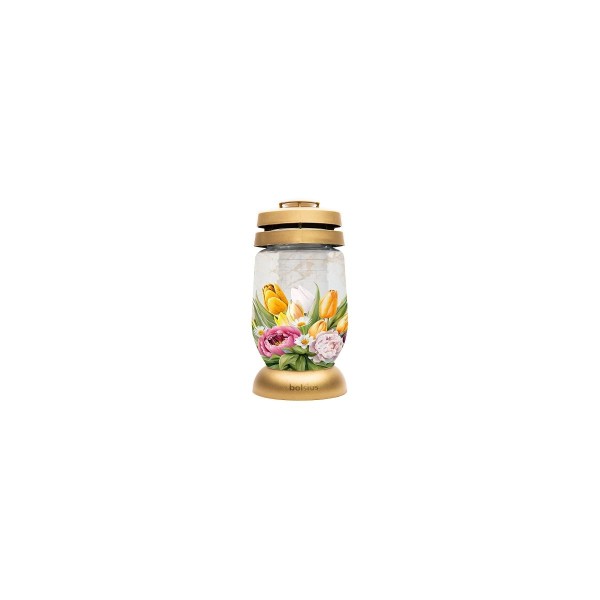 Lca Candela Bolsius Sticla Floral 3l 36h 6/bax