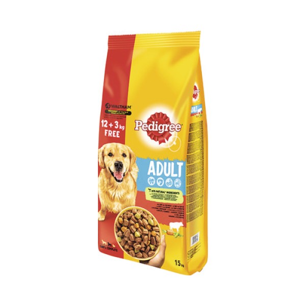 Pedigree Hrana Caini Adult Vita&legume 12+3kg