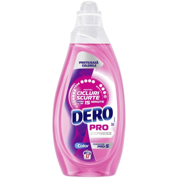 Dero Detergent Gel Pro Express Color 37sp 1480ml 4/bax