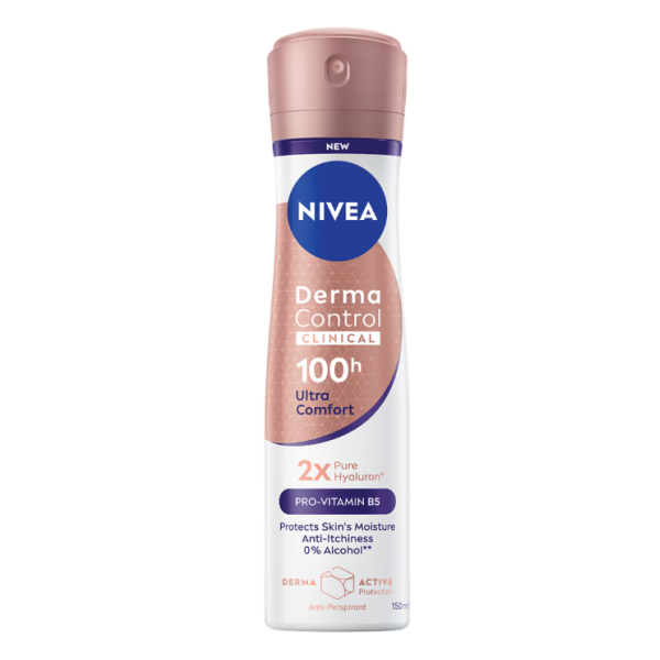 Nivea Deo Women Derma Control Clinical Ultra Comfort 150ml 6/set 30buc/bax