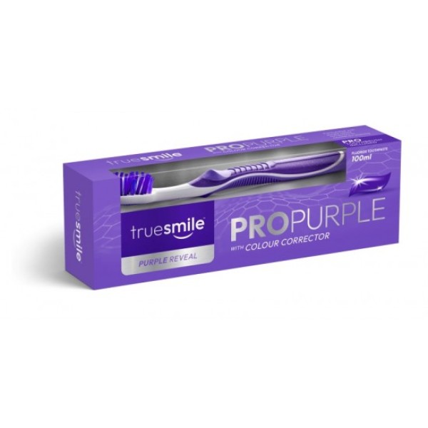 Truesmile Pasta Dinti Pro Purple Colour Corrector+periuta 100ml 12buc/bax