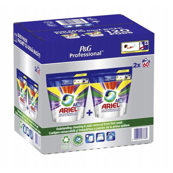 Ariel Detergent Capsule Allin1 Regular/original 2x60buc/cut