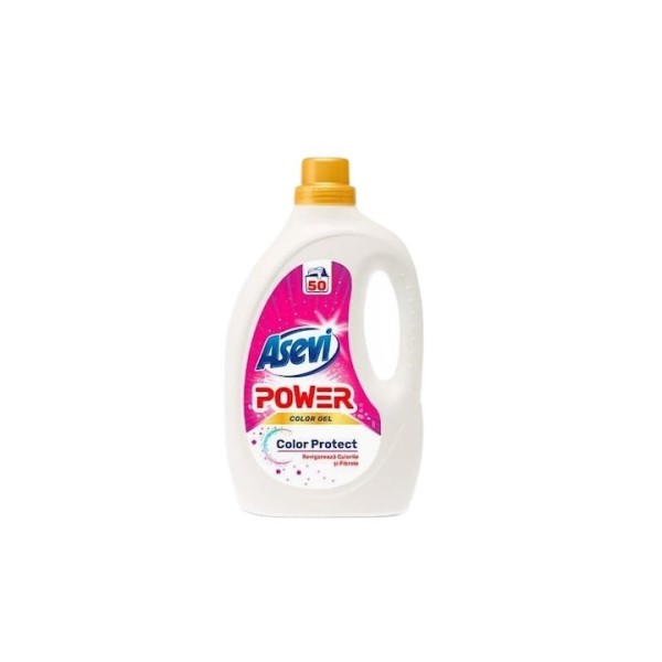 Asevi Detergent Lichid Power Color Protect 2.500ml 5/bax