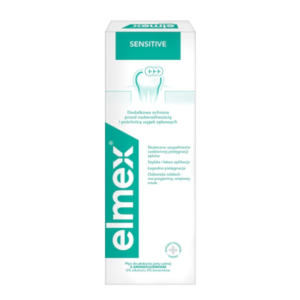 Elmex Apa De Gura Sensitive 400ml 12/bax