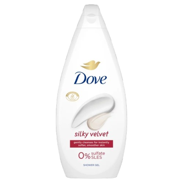 Dove Gel De Dus Silky Velvet 720ml 6buc/set 12/bax