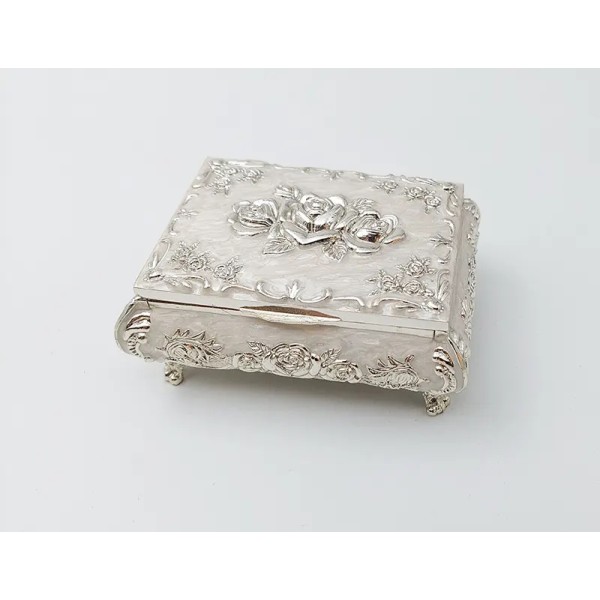 Ld Caseta Metal Argintie