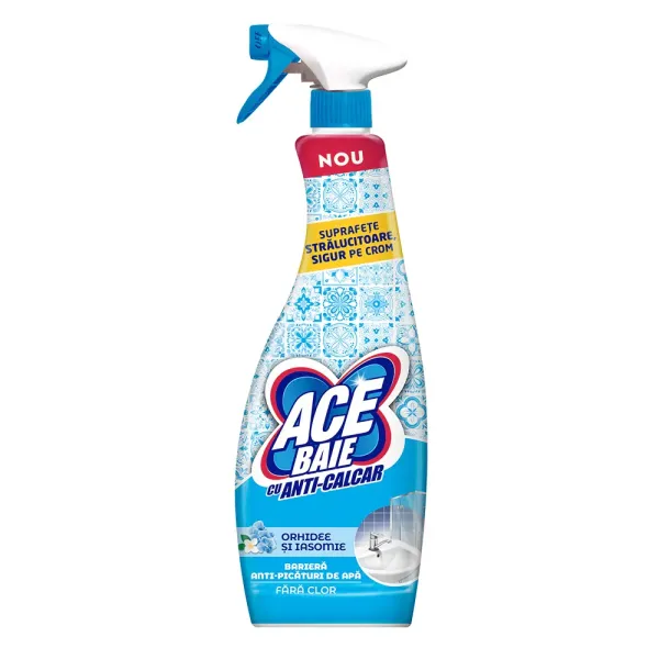 Ace Spray Baie Anticalcar Orhidee Si Iasomie 650ml 10/bax Ace Spray Baie Anticalcar Orhidee Si Iasomie 650ml 10/bax
