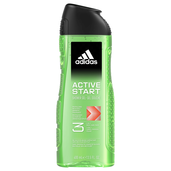 Adidas Gel Dus Men Active Start 400ml 6buc/set 12/bax