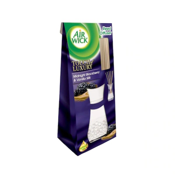 Air Wick Difuzor Parfum+bete Midnight&vanilla 25ml 5/bax