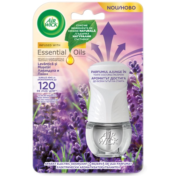 Air Wick Odorizant Electric Rezerva Lavanda 19ml 6/bax