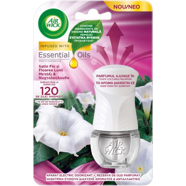 Air Wick Odorizant Electric Rezerva Satin Fin 19ml 6/bax