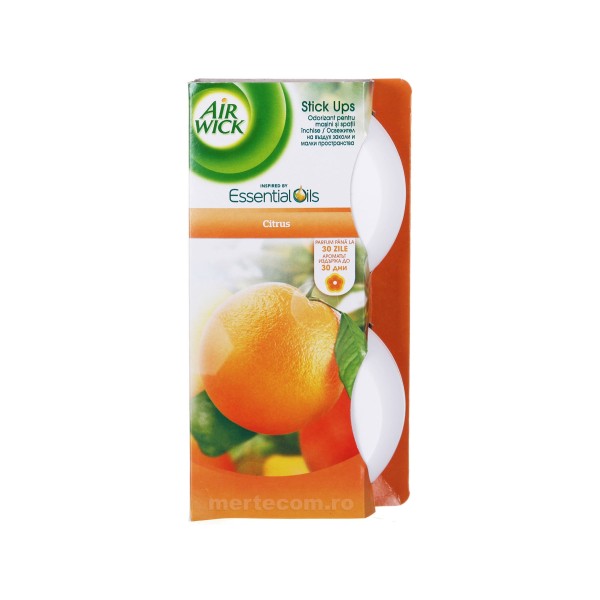 Air Wick Odorizant Gel Stick Citrice 2x30gr 12/bax