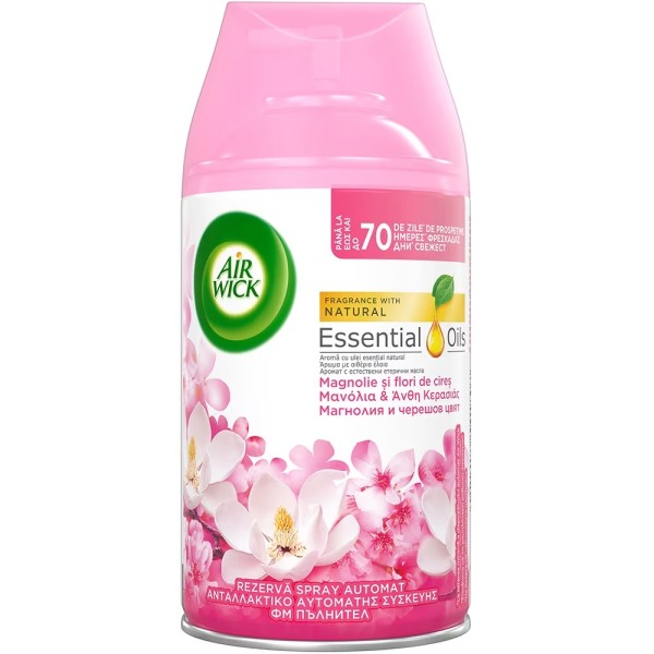 Air Wick Odorizant Spray Rezerva Magnolie&cirese 250ml 6/bax