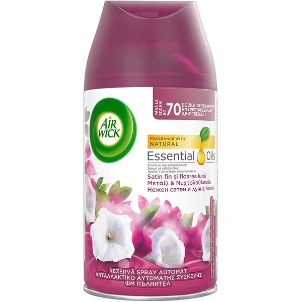 Air Wick Odorizant Spray Rezerva Satin Fin&floarea Lunii 250ml 6/bax