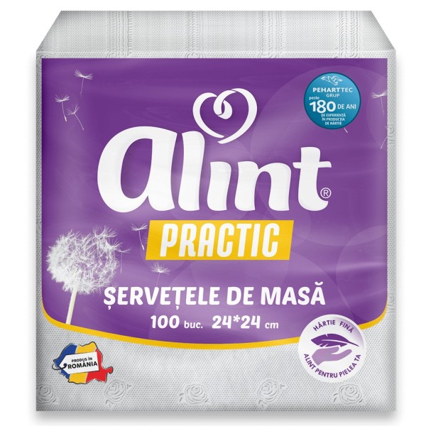 Alint Practic Servetele Masa 1str 90buc 24x24cm 53/bax