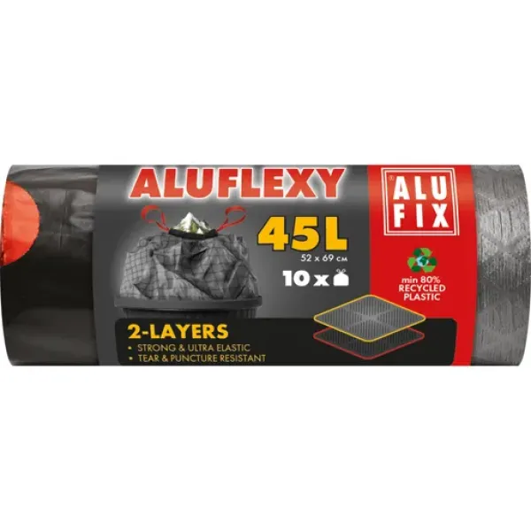Alufix Aluflexy Saci Menaj 45l 10buc/rola 20/bax