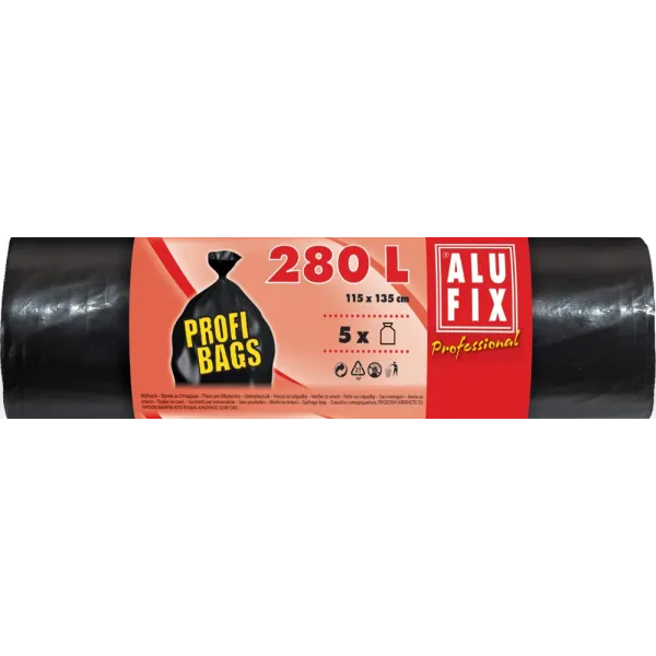 Alufix Premium Saci Menaj 280l 5buc/rola 15/bax