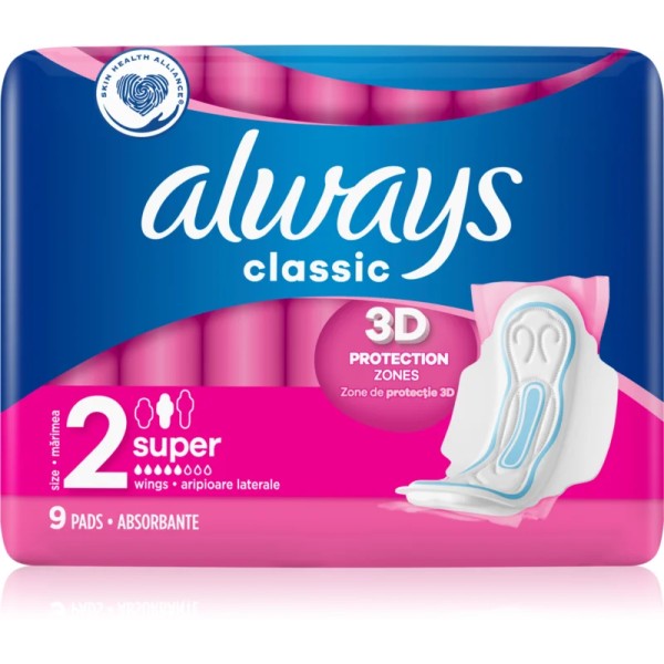 Always Absorbante Classic Maxi 9buc/set 16/bax Always Absorbante Classic Maxi 9buc/set 16/bax