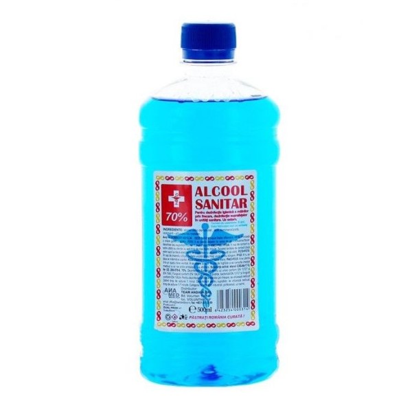 Ana Med Alcool Sanitar 70% 500ml 12/bax