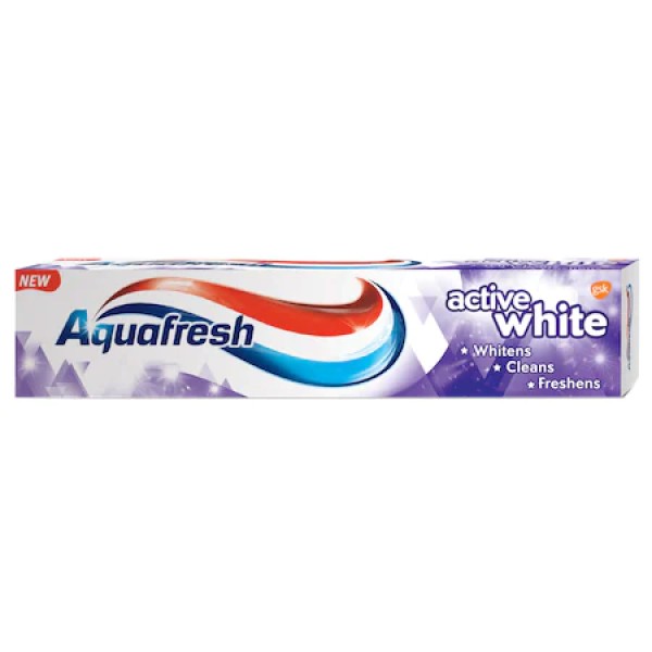 Aquafresh Pasta Dinti Active White 125ml 12/bax Aquafresh Pasta Dinti Active White 125ml 12/bax
